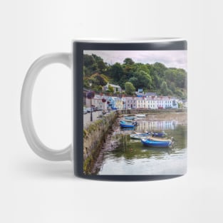 Fishguard Town Harbour Fishing Boats, Pembrokeshire, Wales Mug